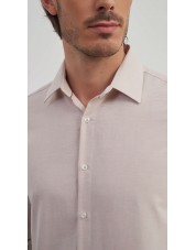 1506238-01 Chemise effet vintage coupe confort - Beige