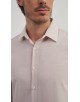 1506238-01 Chemise effet vintage coupe confort - Beige
