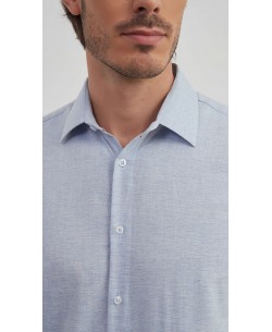 1506238-02 Shirt vintage look comfort fit - Blue 
