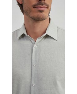 1506238-03 Shirt vintage look comfort fit - Sage green 