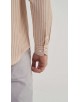 1506239-4 Chemise à rayures coupe confort - Beige