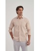 1506239-4 Chemise à rayures coupe confort - Beige