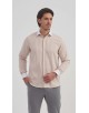 1506240-2 Chemise à rayures coupe confort - Beige