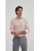 1506240-2 Chemise à rayures coupe confort - Beige