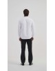 1506242-1 Chemise nid d'abeille coupe confort - Blanc