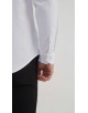 1506242-1 Chemise nid d'abeille coupe confort - Blanc