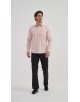 1506242-3 Chemise nid d'abeille coupe confort - Saumon