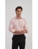 1506242-3 Chemise nid d'abeille coupe confort - Saumon