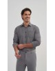 1506242-4 Chemise nid d'abeille coupe confort - Noir