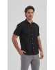 1506368-02 Chemisette carreaux tartan - Noir