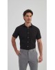 1506368-02 Chemisette carreaux tartan - Noir