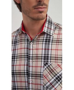 1506368-06 Chemisette carreaux tartan