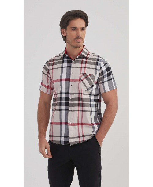 1506368-07 Chemisette carreaux tartan