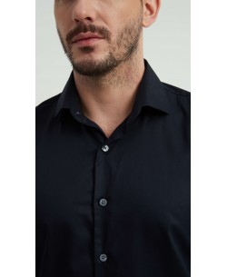 LYO-0421-2 Chemise en lyocell - Marine