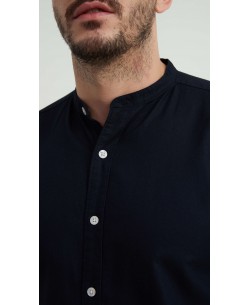 M2501-6 Chemise en oxford - Marine