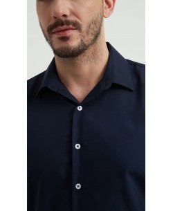 MOD-3308-2 Chemise en modal - Marine