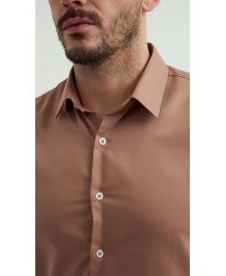 MOD-3308-3 Chemise en modal - Camel
