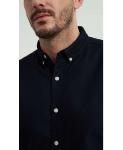 2502-3 Chemise en oxford - Marine