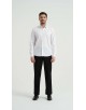 SAT-254-1 Chemise en coton compact - Blanc