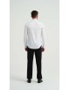 SAT-254-1 Chemise en coton compact - Blanc