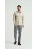 SAT-254-10 Chemise en coton compact - Beige