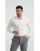 SAT-254-6 Chemise en coton compact - Ivoire