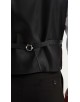 V020-1 Gilet de costume - Noir 