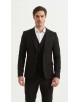 COS-H0210 Costume 3 pcs (T46 à T58) - Noir