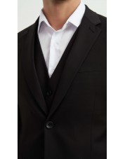 COS-H0210 Costume 3 pcs (T46 à T58) - Noir
