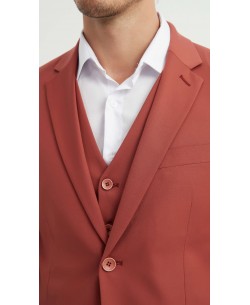 COS-H028 Costume 3 pcs (T46 à T58) - Terracotta
