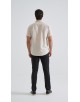 LIN-92-23 Chemisette en lin - Beige