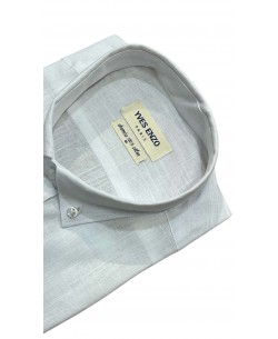 V014-01 Chemise en voile de coton - Blanc