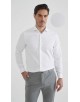 1506241-01 Chemise coton piqué coupe confort - Blanc