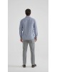 1506241-05 Chemise coton piqué à motifs coupe confort - Marine