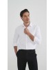 1506243-01 Chemise coton piqué coupe confort - Blanc