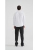 1506243-01 Chemise coton piqué coupe confort - Blanc
