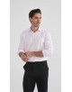 1506243-02 Chemise coton piqué coupe confort - Rose