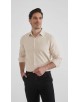 1506243-03 Chemise coton piqué coupe confort - Champagne