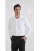 1506243-01 Chemise coton piqué coupe confort - Blanc