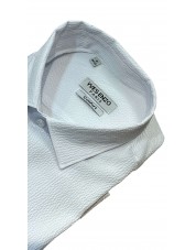 GOF-600-01 Chemise en gaze de coton - Blanc