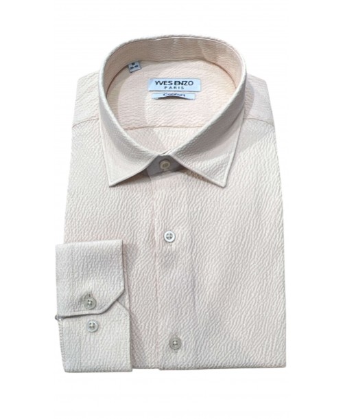 GOF-600-03 Chemise en gaze de coton - Beige
