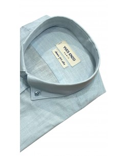 V014-02 Chemise en voile de coton - Ciel