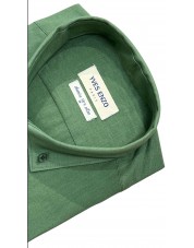 V014-03 Chemise en voile de coton - Vert menthe