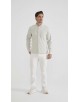 LIN-L057-03 Chemise lin - Blanc