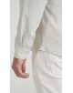 LIN-L057-03 Chemise lin - Blanc