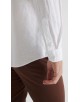 LIN-30R-21 Chemise en lin - Blanc