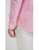 LIN-32-23 Chemise en lin - Rose
