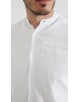 LIN-60R-21 Chemise en lin - Blanc