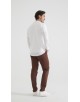 LIN-60R-21 Chemise en lin - Blanc