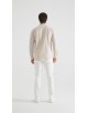 LIN-60R-23 Chemise en lin - Beige